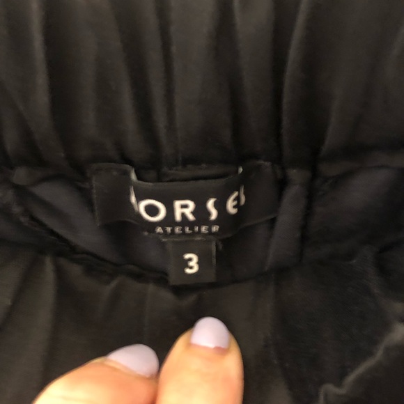 HORSES ATELIER SILK JOGGERS - Picture 3 of 3